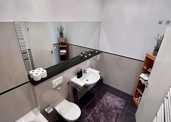 Апартаменты Modernes Im Sueden Leipzigs