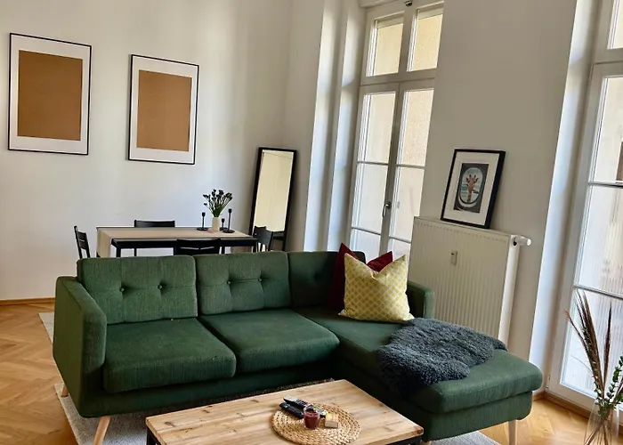 Апартаменты Modernes Im Sueden Leipzigs